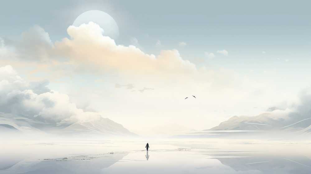 浅色唯美创意背景
