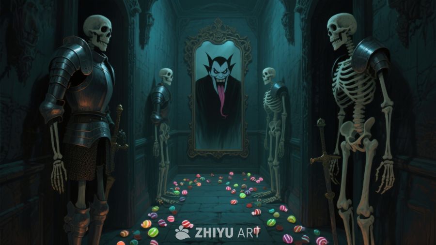 骷髅守卫的神秘走廊