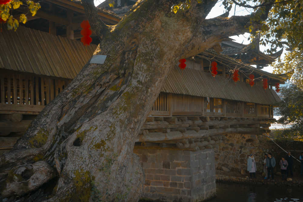 古建筑廊桥
