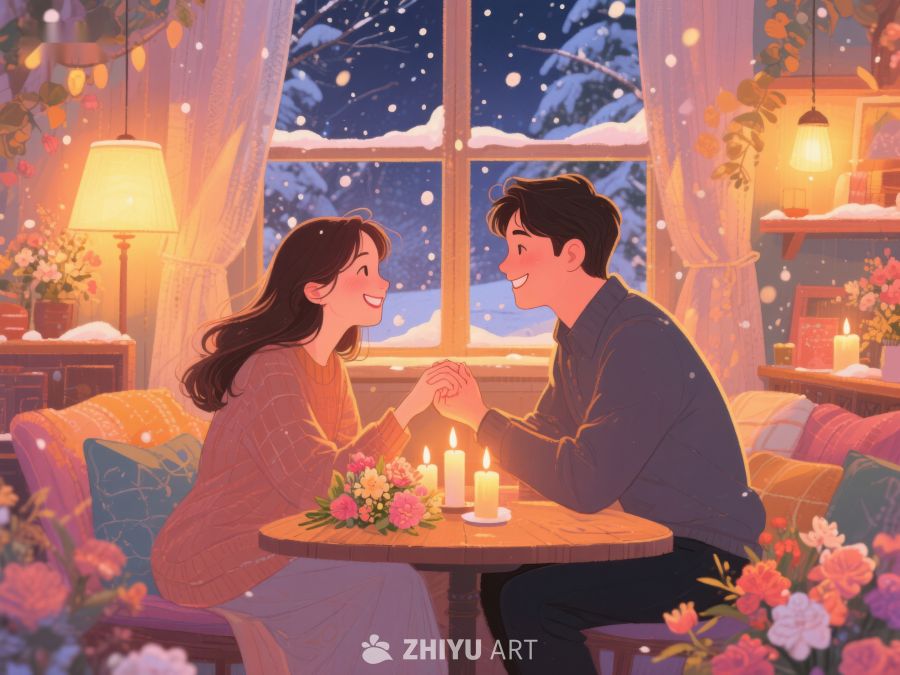 冬夜温馨烛光晚餐 142