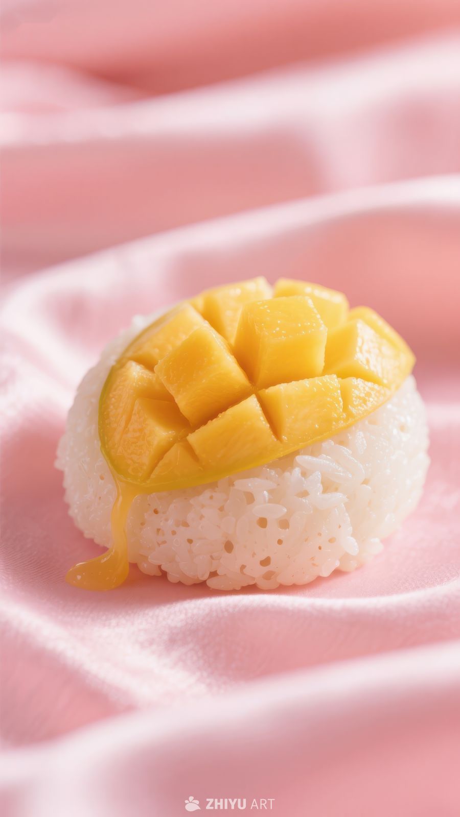 芒果糯米饭，甜美诱人