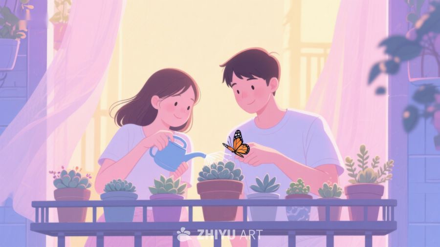 阳台上的园艺时光 542