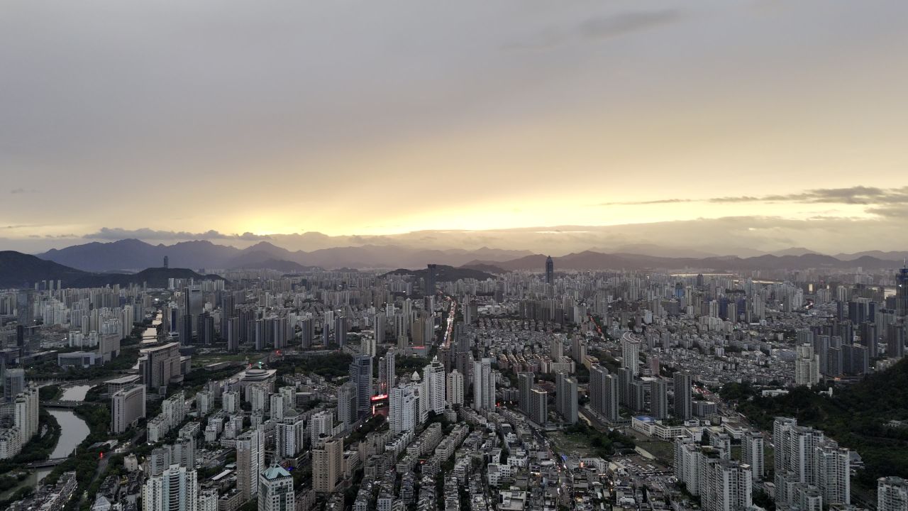 城市晚霞 4