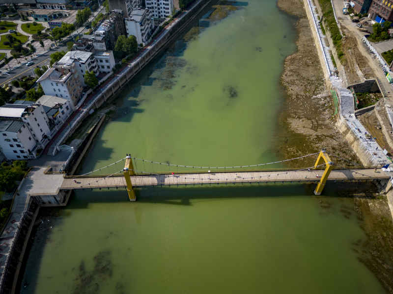 湖北襄阳保康县航拍摄影图
