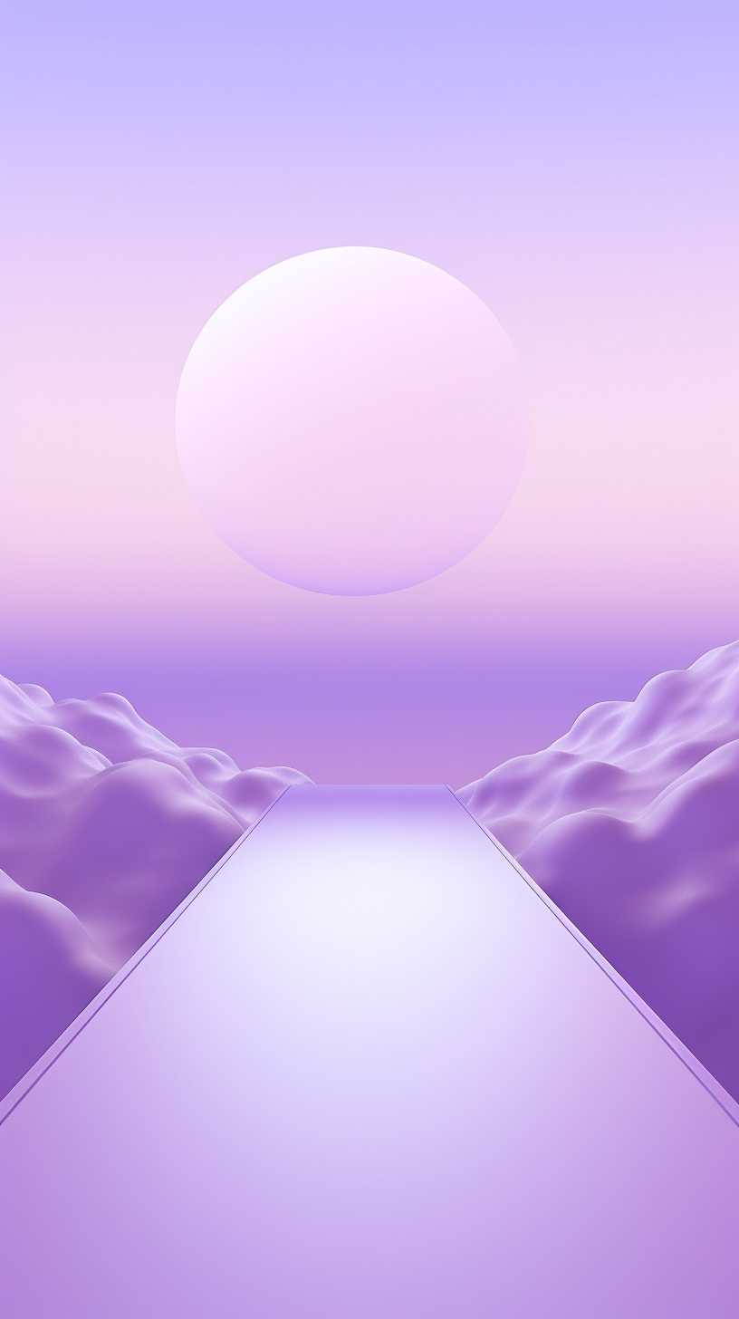 紫色唯美背景图