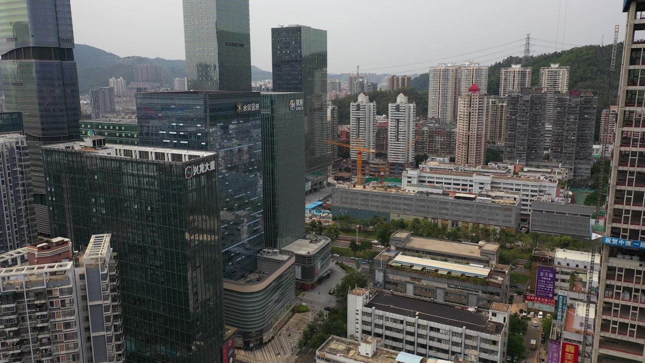 水贝珠宝集聚基地航拍