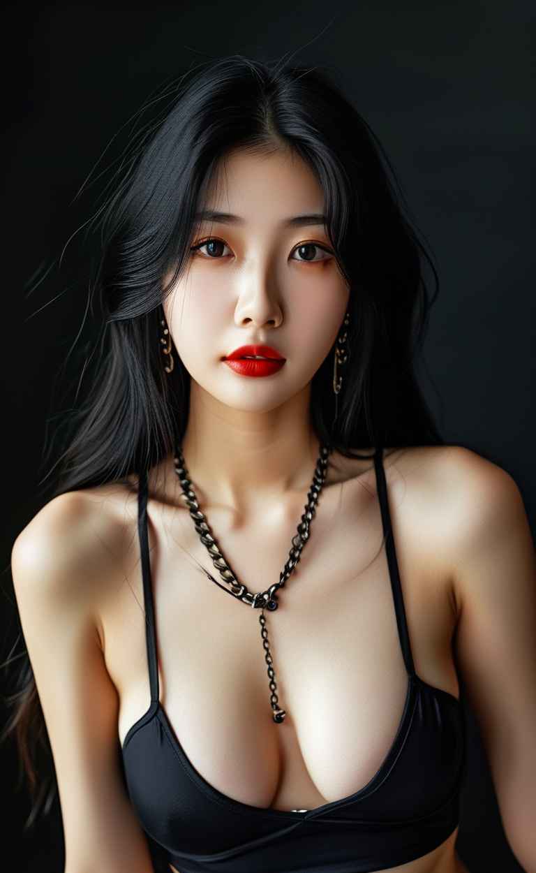 黑色美女性感特写 26