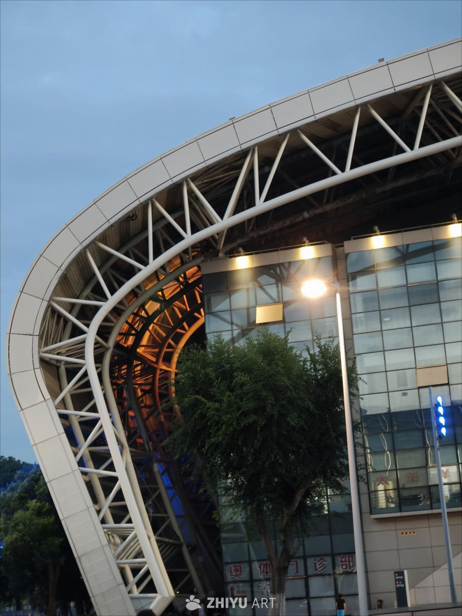 常州奥体中心建筑外观