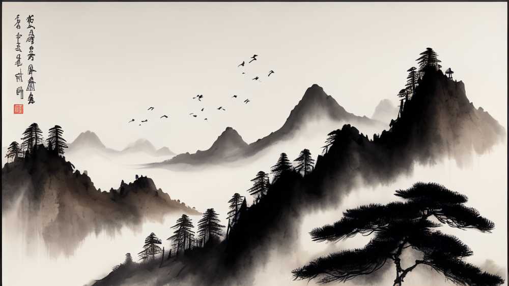 山水画中国风9