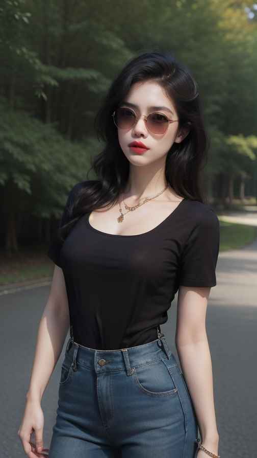 吊带衫女孩