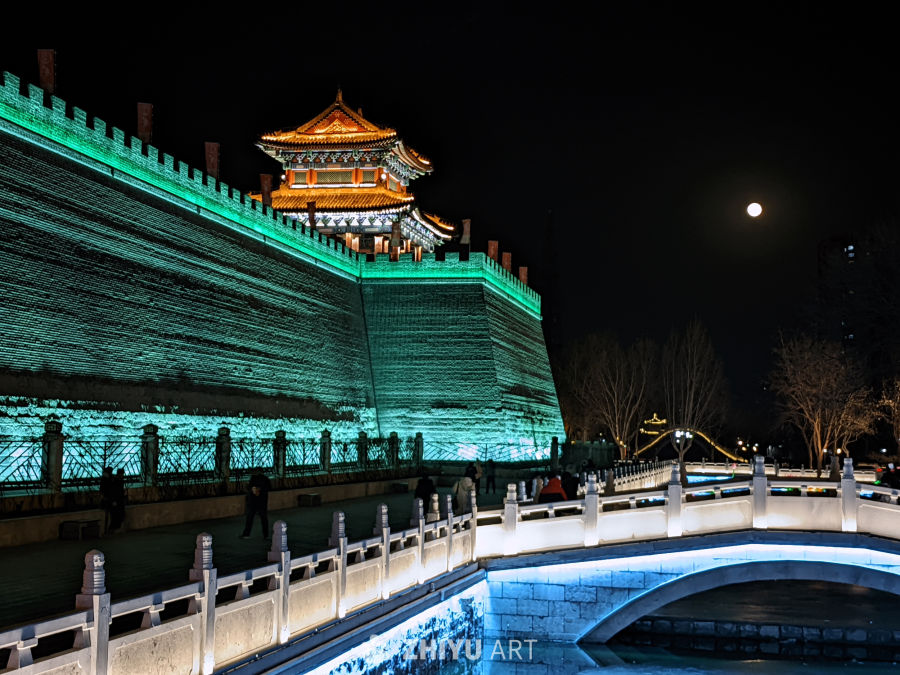 古城墙夜景