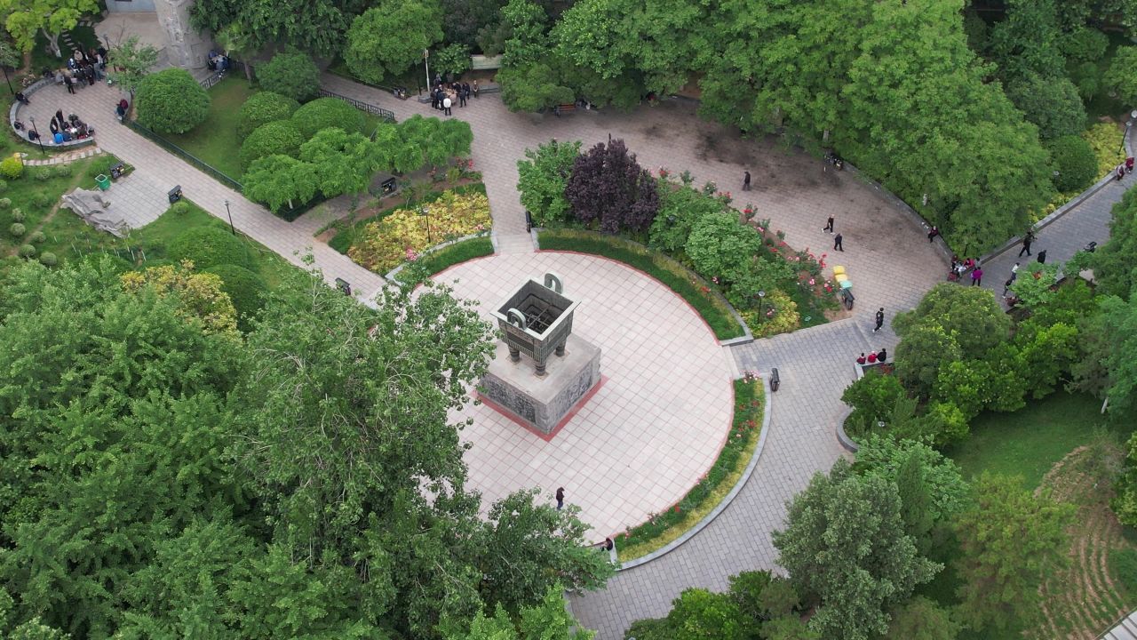 河南郑州城市风光航拍