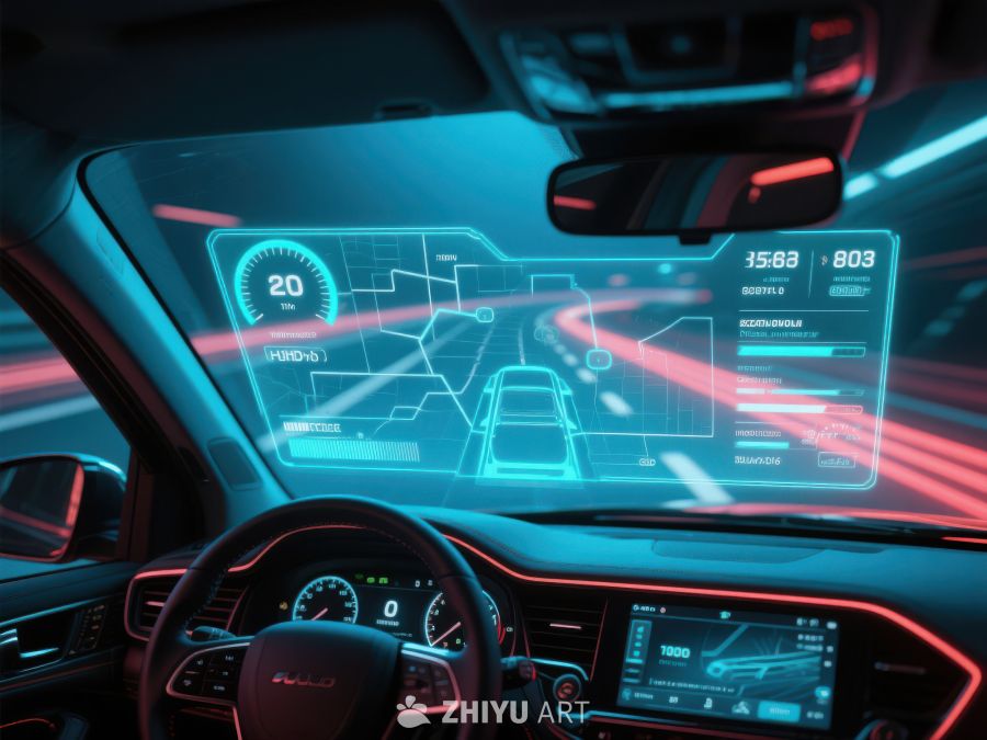 未来汽车内饰与HUD显示技术 409