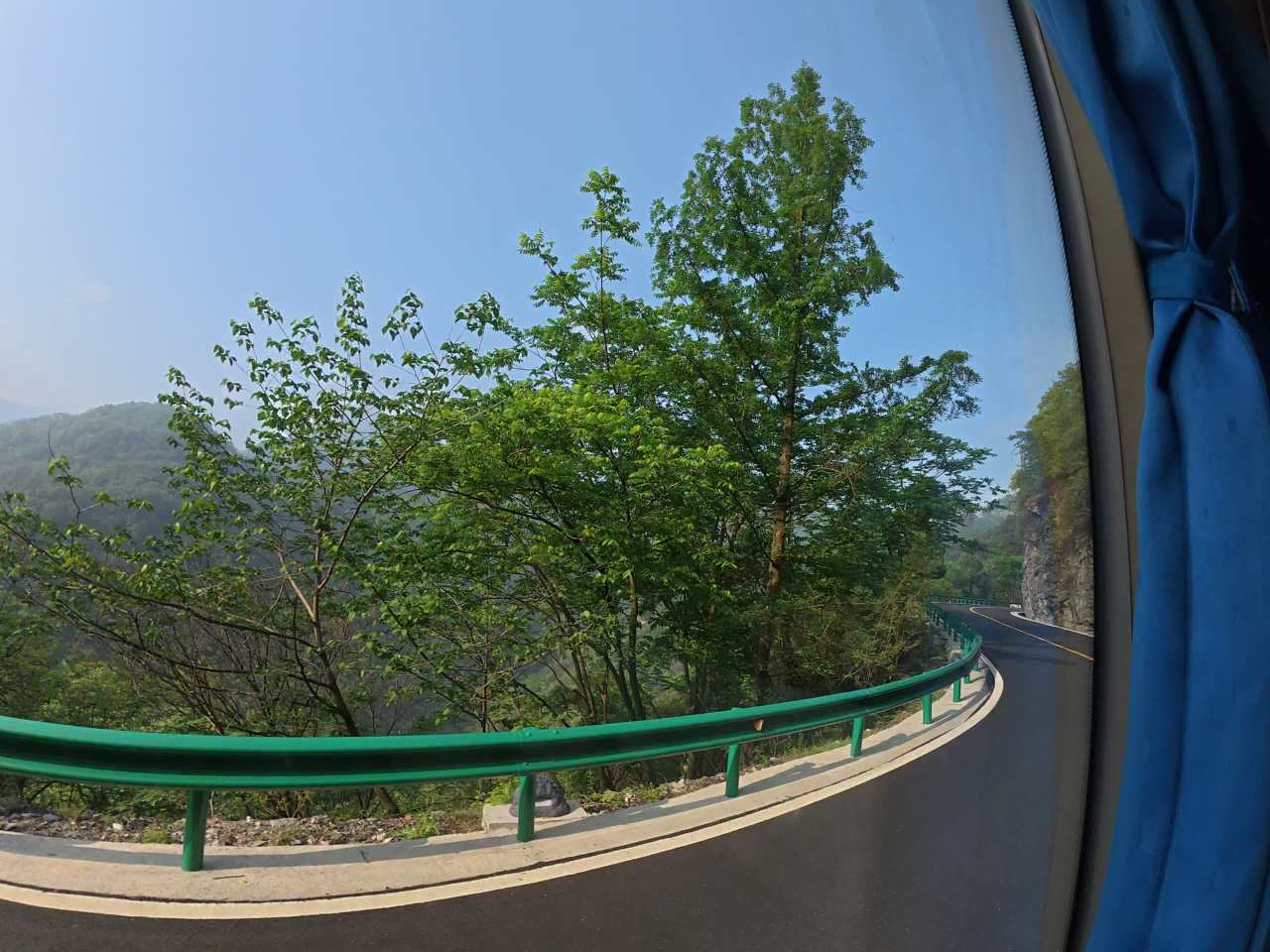 山间绿意行
