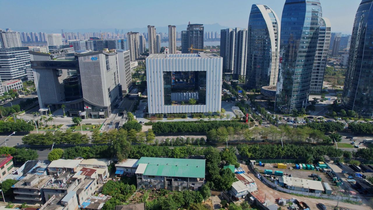 航拍福州市建筑设计院 2
