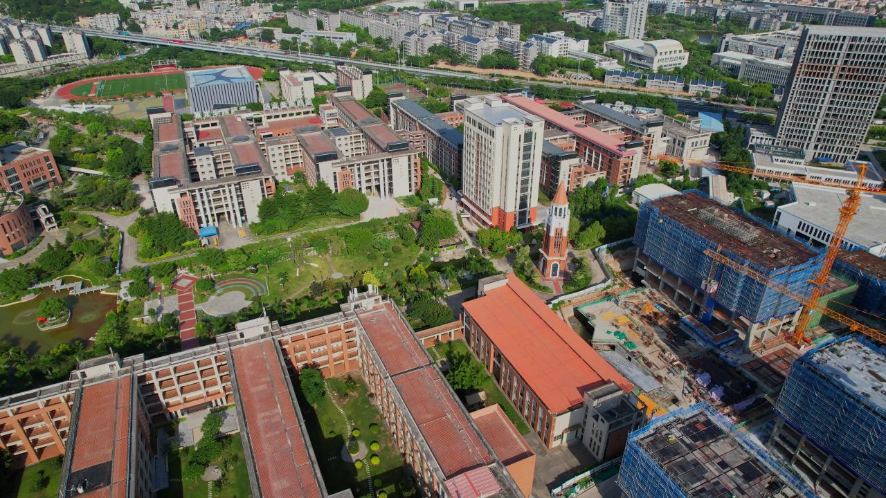 航拍厦门华夏学院 13