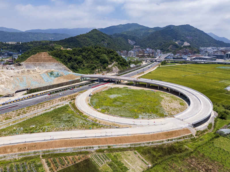 甬台温高速柳市互通建设 6