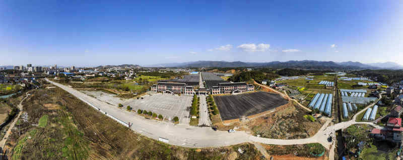 湖南怀化九峰农博园全景图