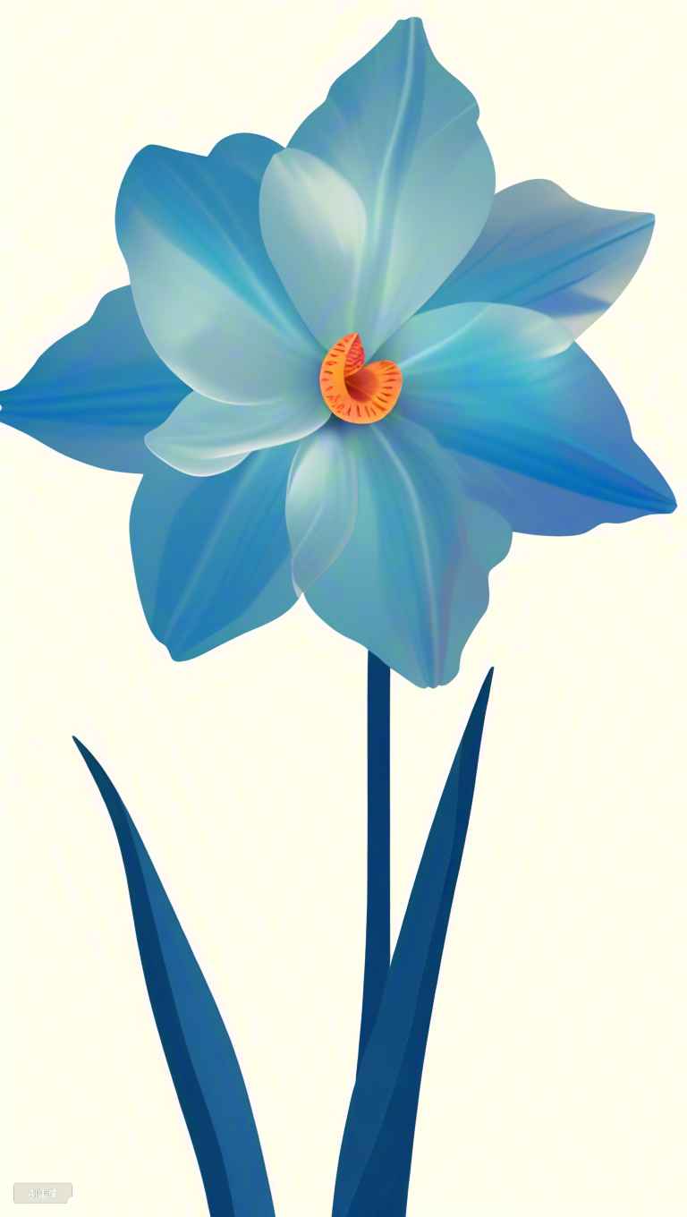 水仙花不同的场景唯美简约花朵 1