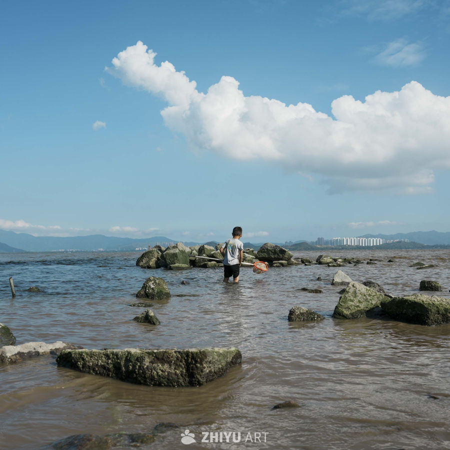 海边