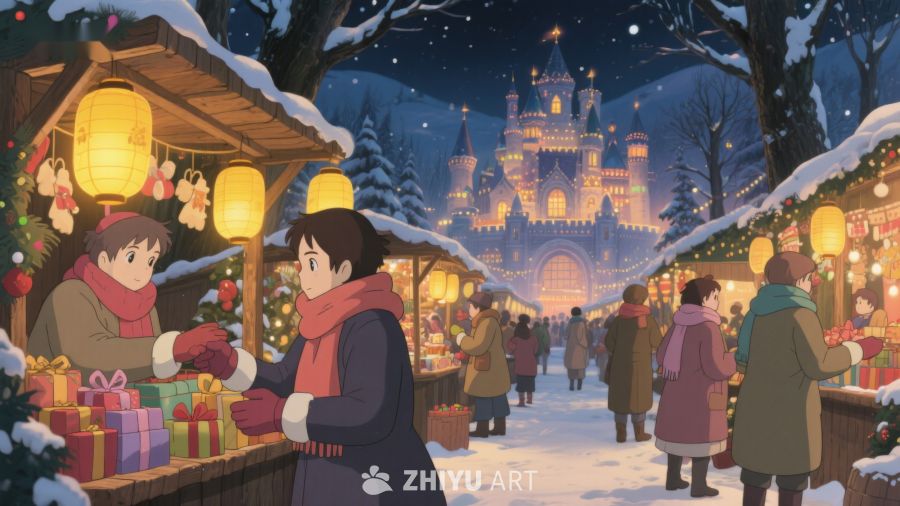 冬夜市集，城堡灯火辉煌 63