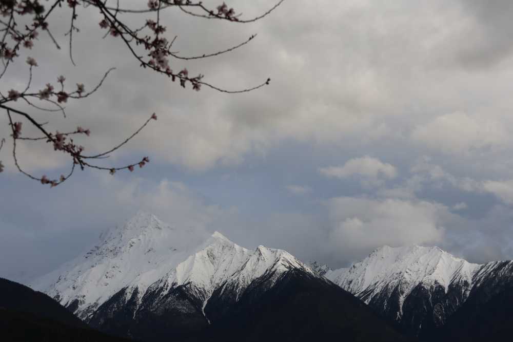 美丽的雪山