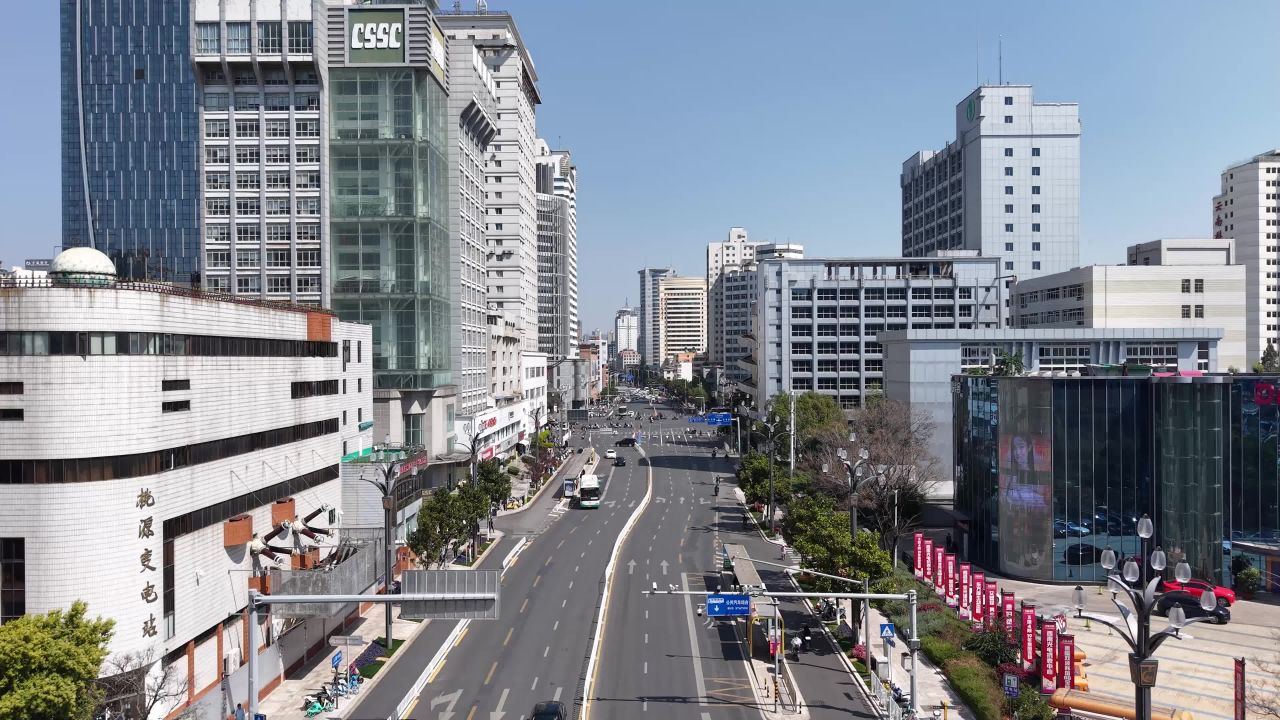 现代都市繁华景象