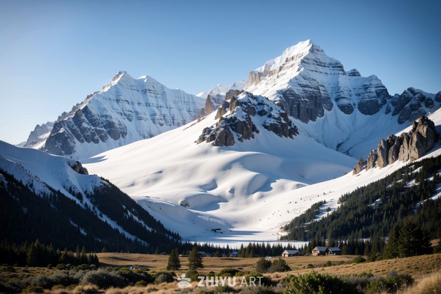 雪山 22