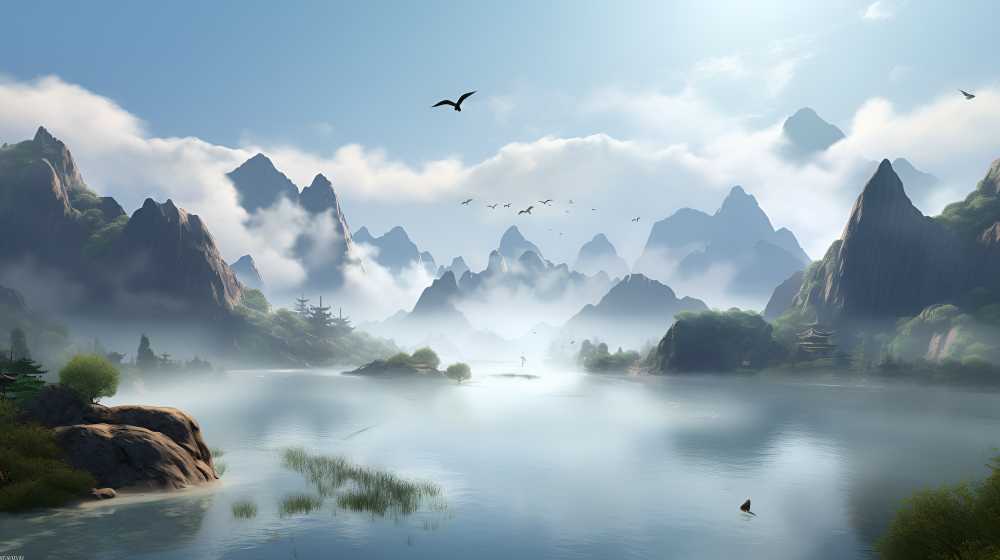 山水画风景1