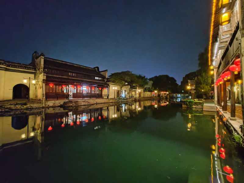 古镇夜色 水乡人家 15