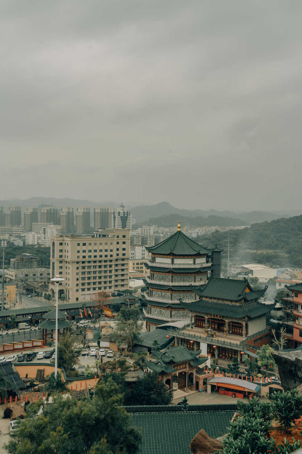 寺院禅意场景