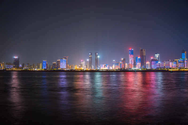 江西 南昌 城市 夜景