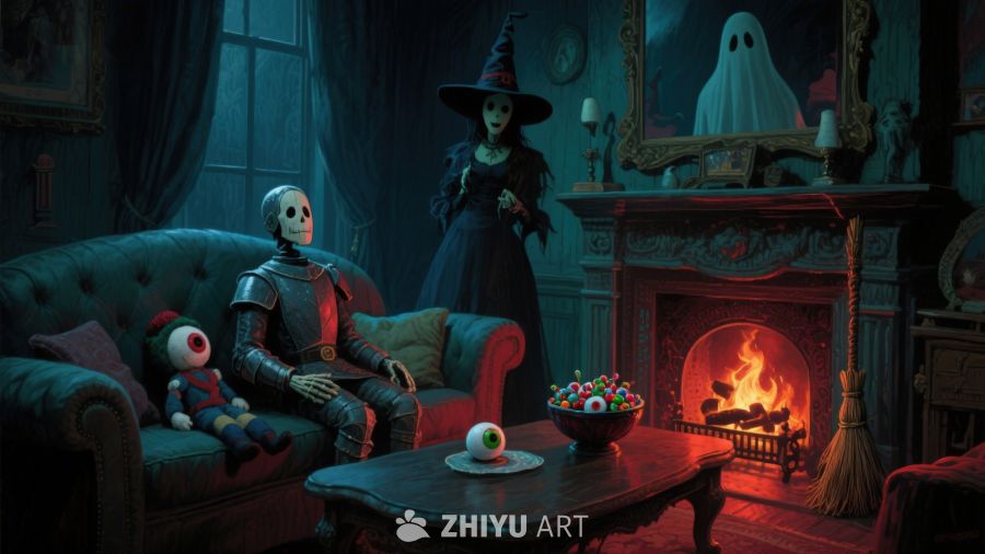 幽灵与巫师的神秘客厅