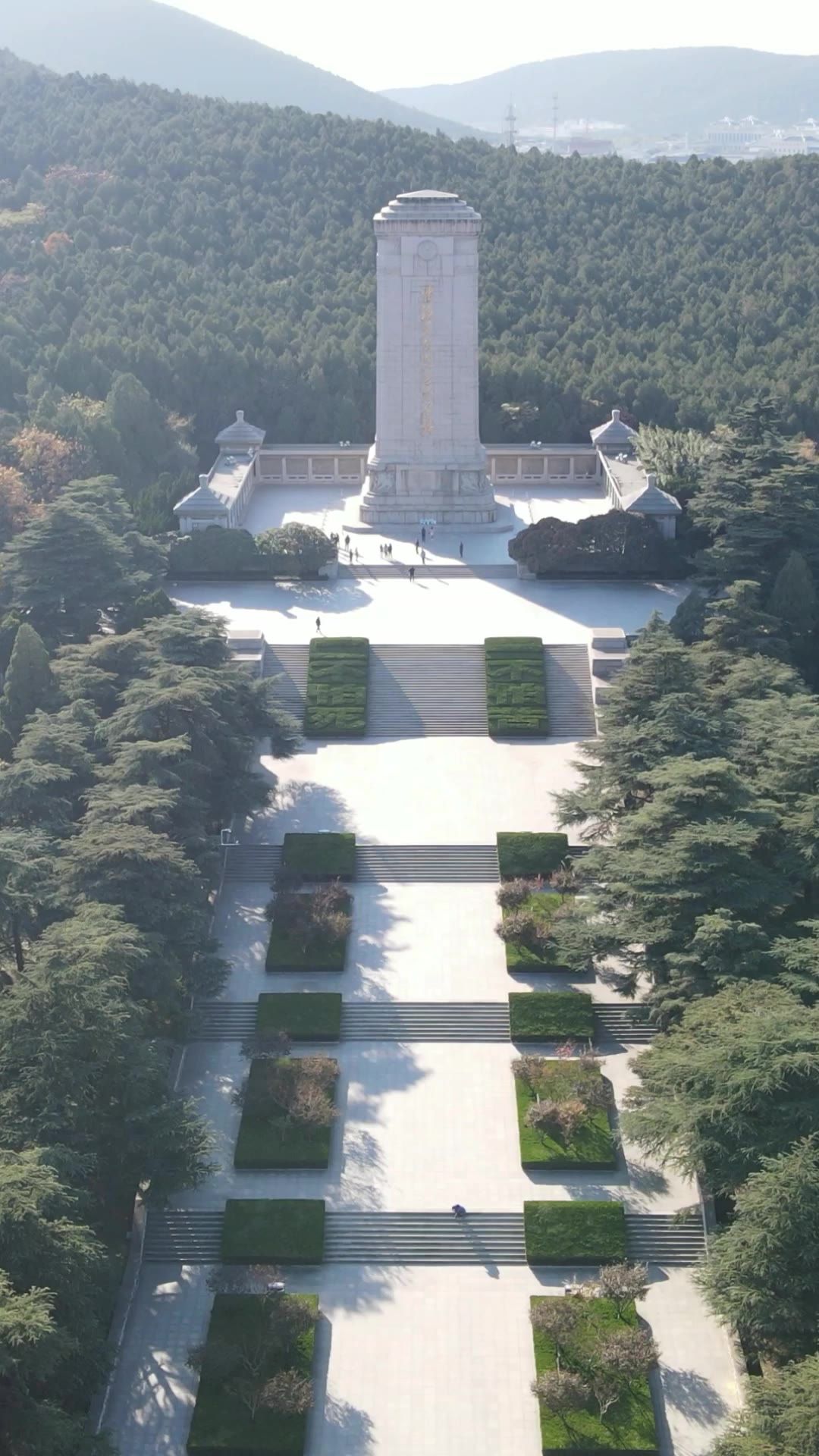 江苏徐州城市风光竖屏航拍  
