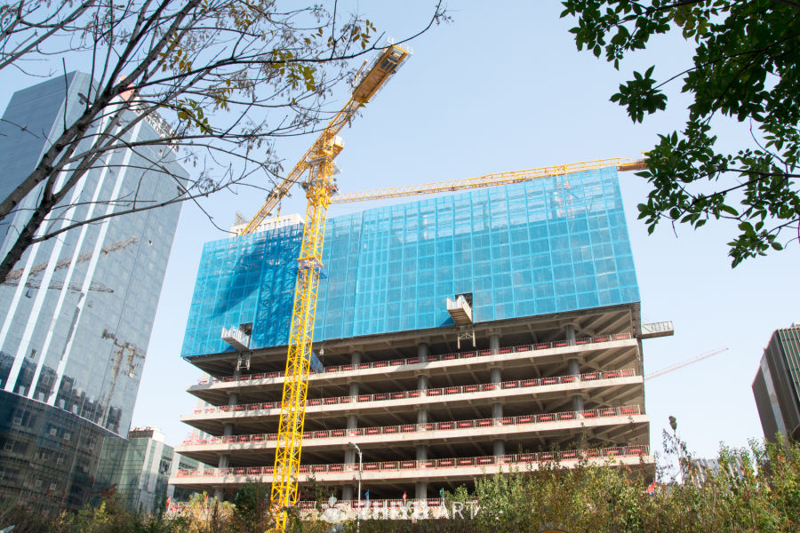 城市在建商业大楼
