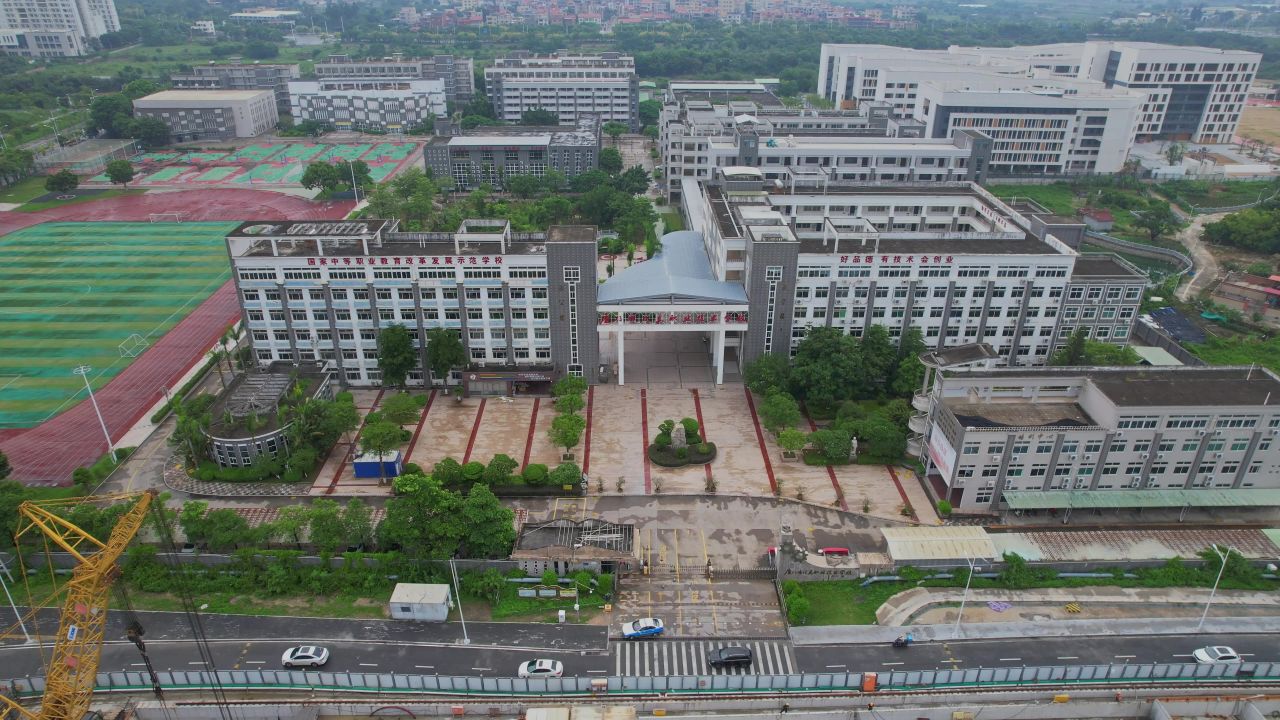 航拍厦门同安职业技术学校 5