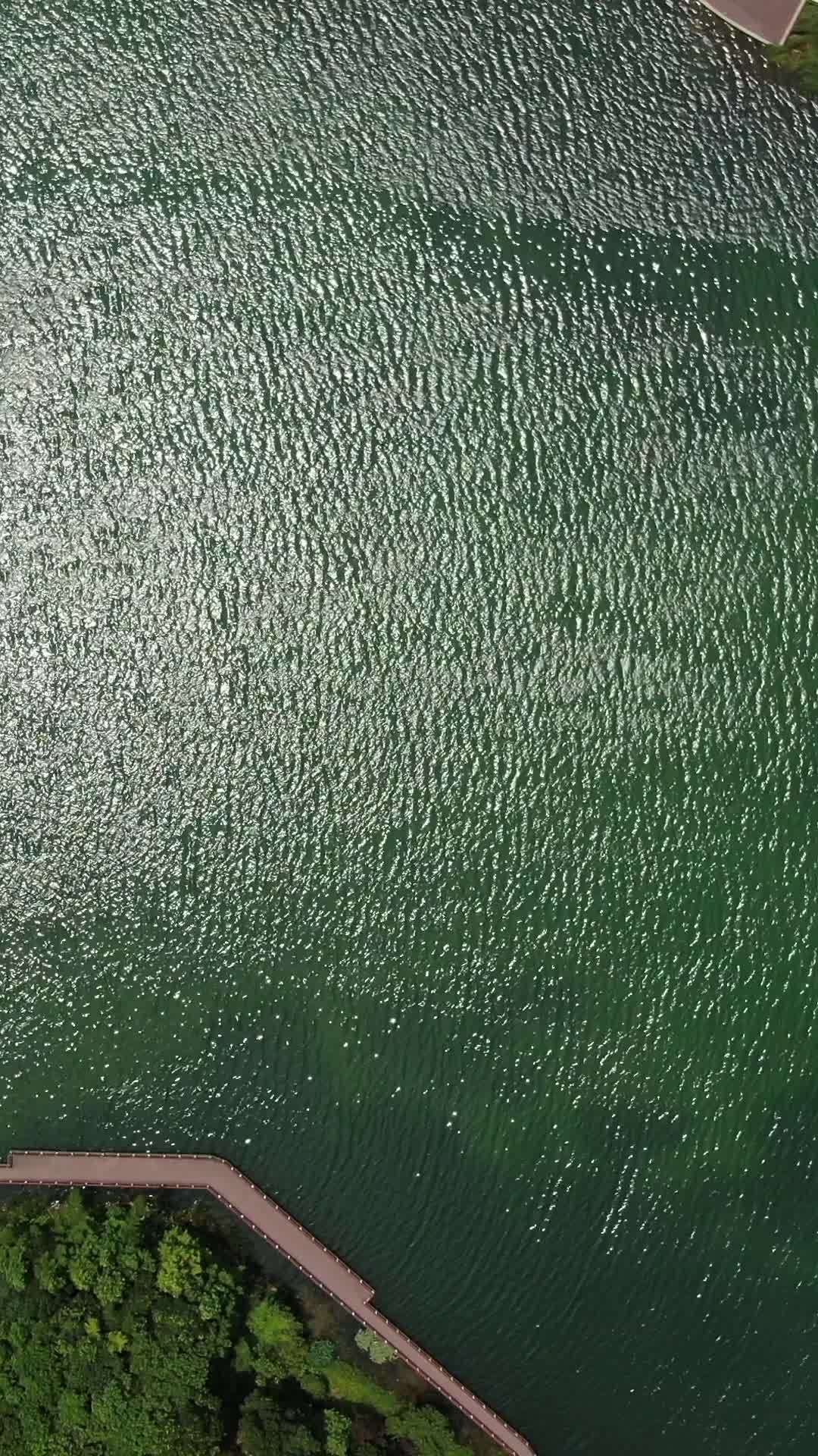 湖面的宁静之美