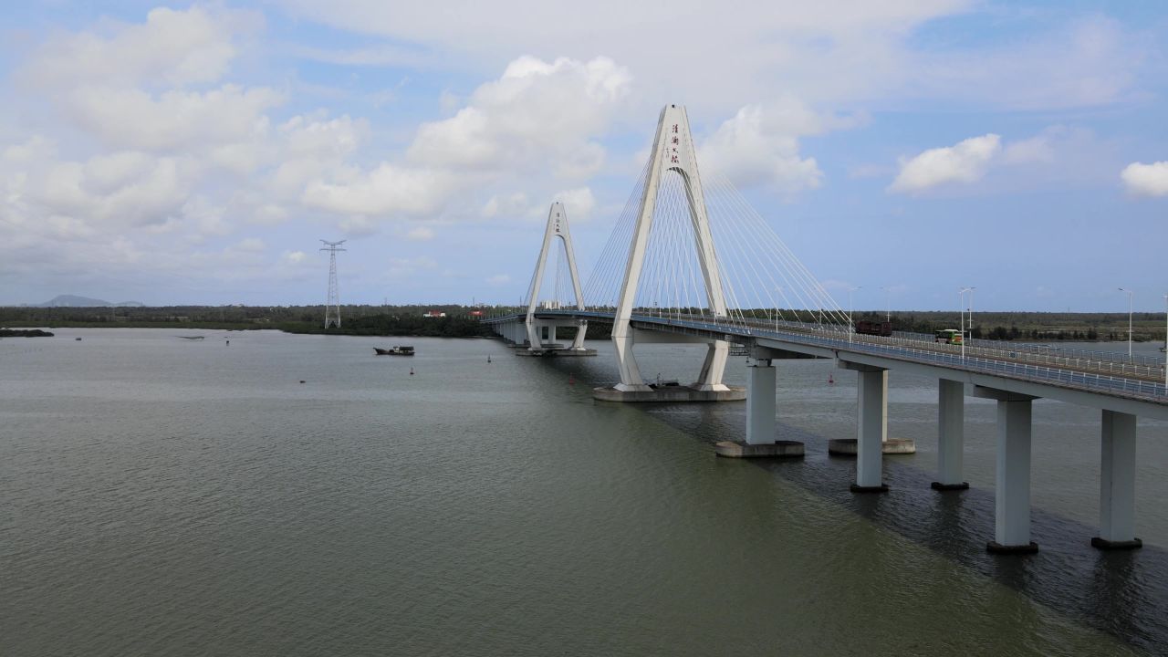 航拍清澜大桥 7