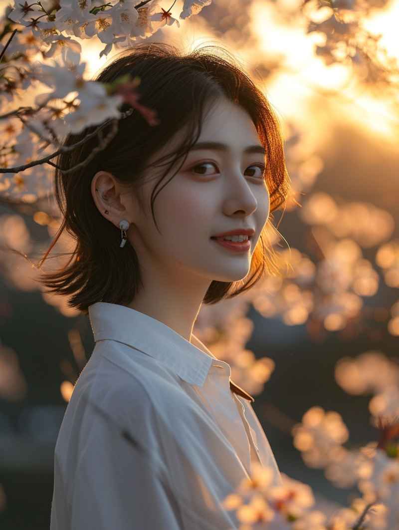 花田绿湖雪山桃花少女 3