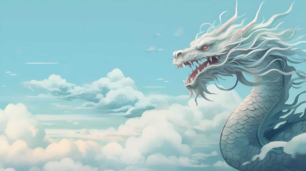 龙壁纸背景高清