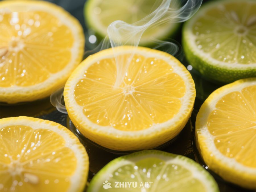 柠檬与青柠切片散发香气 274