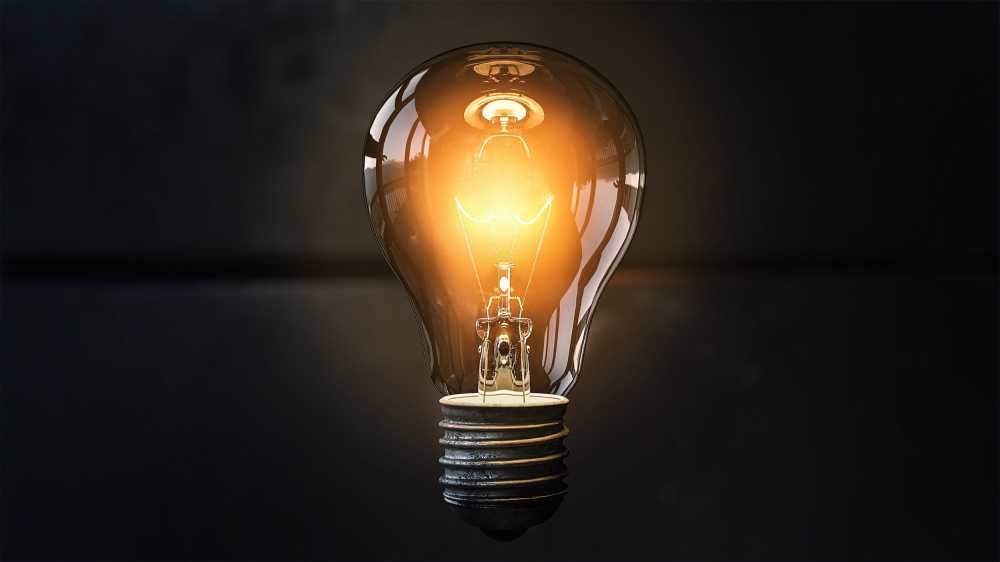 灯泡理念点亮启示光能源电力创意创新想象力发明技术头脑风暴