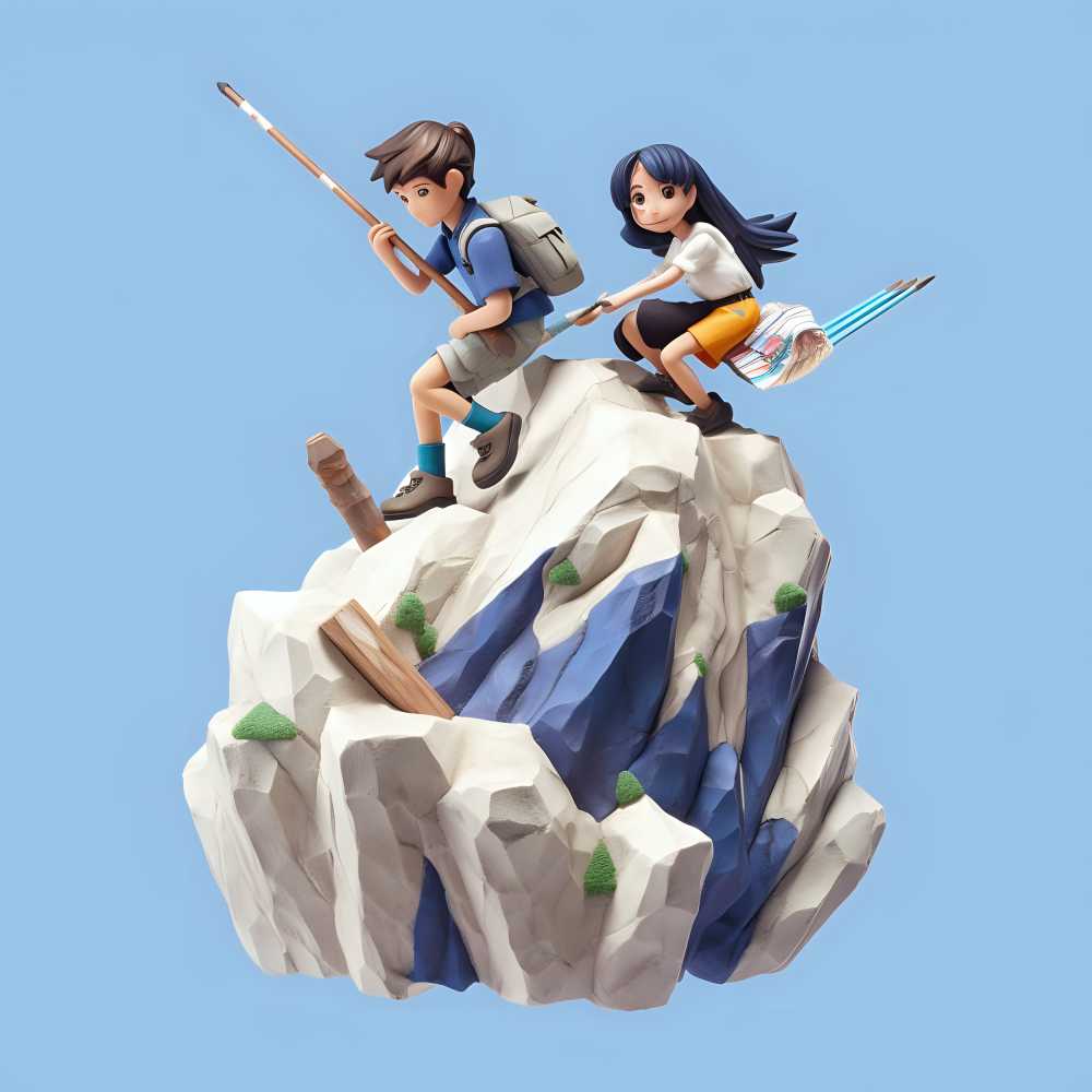 毕业季雪山元素场合