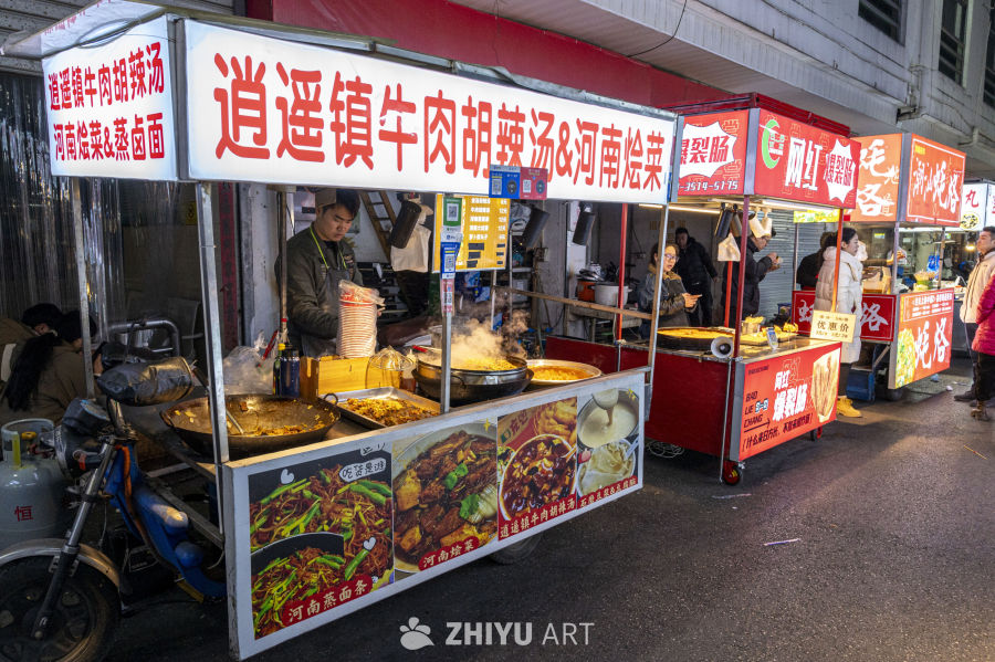 街头小吃人间烟火深夜食堂 32