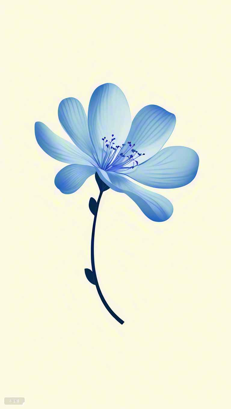 桂花蓝色花蕊花瓣 10