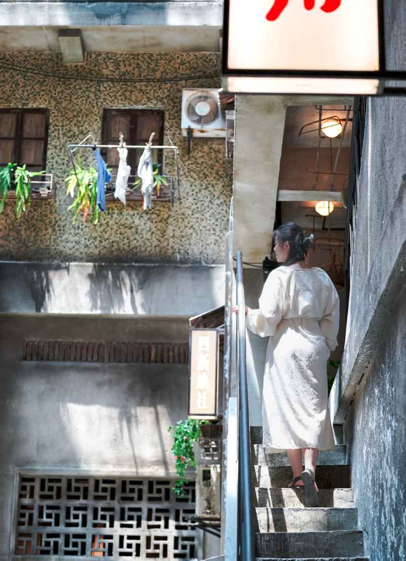 儿时楼道