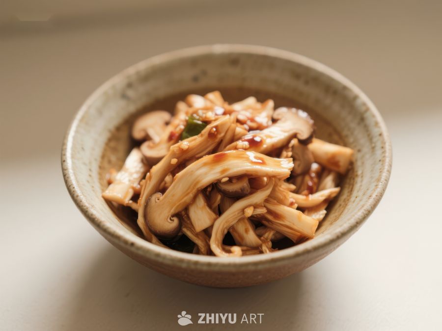 碗中美味的炒蘑菇 1498