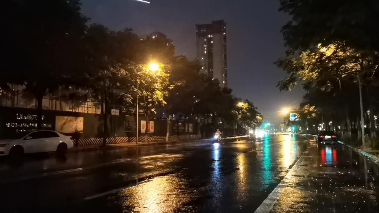 雨夜的街道