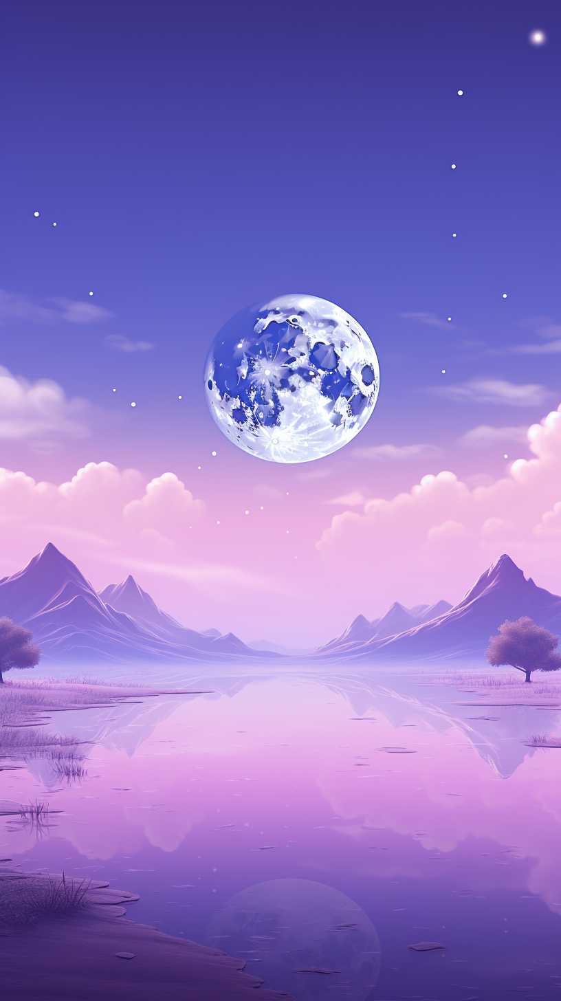 紫色艺术唯美背景