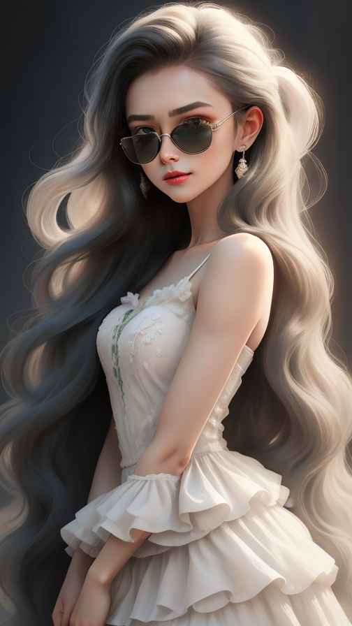 美女质感图片
